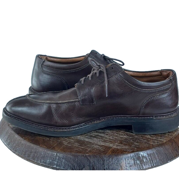 Allen Edmonds Shoes Oxfords Mens 11 D Denali Black Leather Split Toe USA Made main image 14